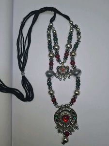 oxidized necklace