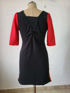 Chic Colorblock Bodycon Dress