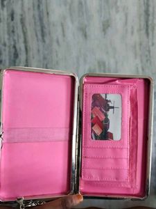 Red Star Wallet with Pom-Pom