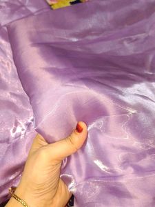 Viral Glossy Lavender Fabric💜