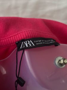 Zara Hot Pink Bodycon Dress - S (new)