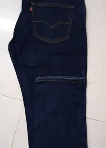 Levis Dark Blue Denim Jeans