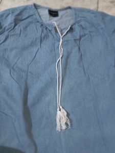Denim Top. For Girl's