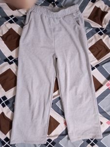 Wide Leg Grey Joggers For Gym Or Everyday Wear