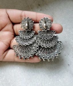 Peacock Drop Earrings