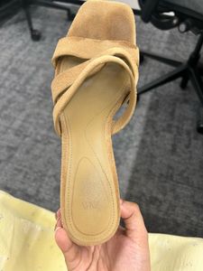 Zara Strappy Beige Heels