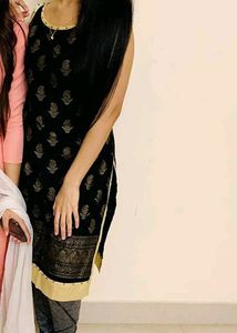 Black Stylish Kurta