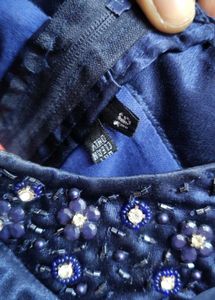 Navy Blue Party Dress