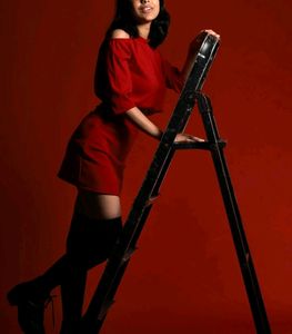 Bright Hot Red Pencil Mini Party Bodycon Skirt
