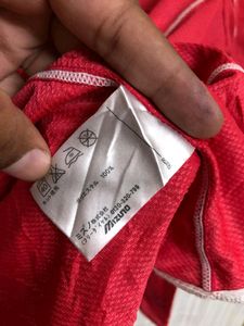 Mizuno Pink Long Sleeve T Shirt