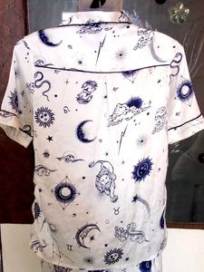 Celestial Print Pajama Set 🌛🌟🌠