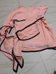 Peach Long Sleeve Top