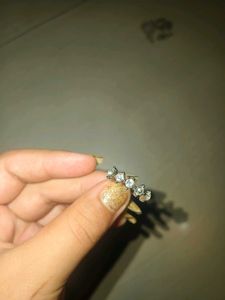 Sparkling Crystal Accent Ring