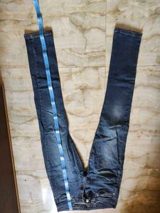 Dark Blue Denim Jeans