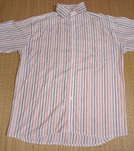 Slim Fit Striped Spread Collar Casual Shirt For Men (Size 40 cm, Full Sleeve)