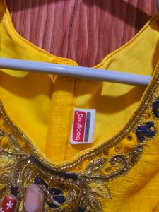 Babyhug Sleeveless Chaniya Choli