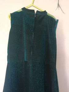 Elegant Green Maxi Dress