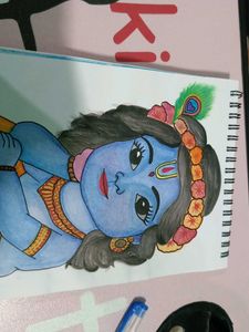 Kanha Ji Drawing