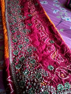 Price Dropped 💥💥🔥🔥Rajasthani Bandhni Saree