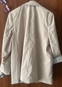 Beige linen H&amp;M Blazer