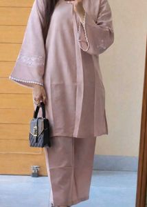 Elegant Mauve Kurta Set