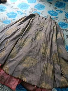 Patterned Ethnic Skirt