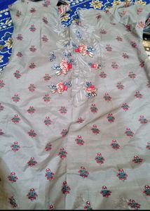 Unused Suit Set With Dupatta Last Offer
