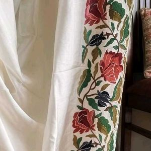 Elegant Embroidered Saree