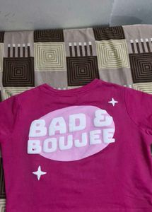 Cute Pink Graphic Tee