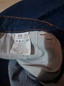 Dark Blue Denim Jeans