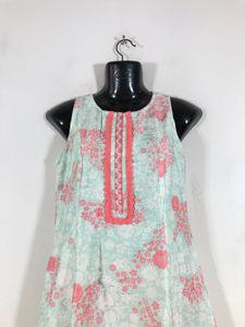 Floral Print Kurta Set