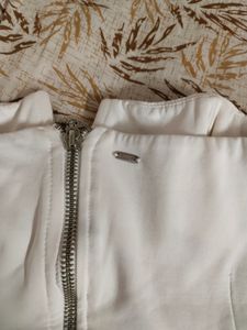 Bodycon Strapless White Dress