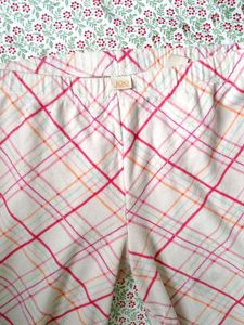 👖 Joe Charming Plaid White Trousers 👖