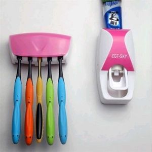 Toothbrush Holder &amp; Dispenser