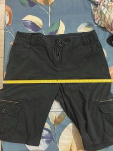 Black Cargo Shorts