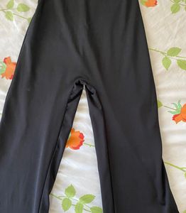 Black Tube Bodycon Jumpsuit