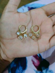 Elegant Classy Korean Pearl Earrings
