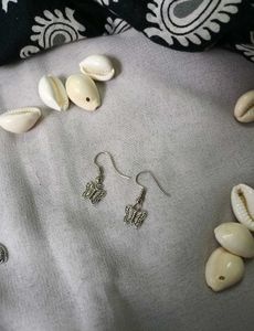 Assorted Silver Charm Earrings