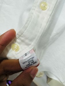 Ralph Lauren White Oxford Shirt
