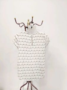 Printed Pocket Blouse