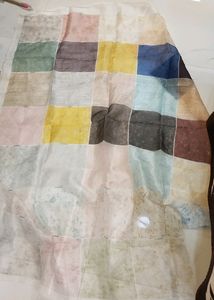 Pure morden organza material use for dress desiner