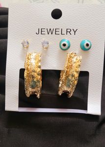 Set Of 3 Earrings
