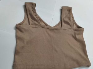 Cute Tan Tank Top