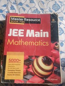 Master Resource Book For Jee Mains Mathematics
