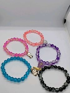 Beaded Charm Bracelet Bundle