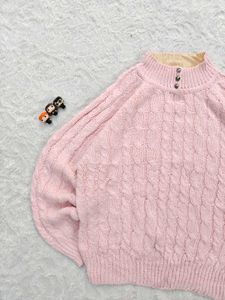 Cute Pink Knit Sweater