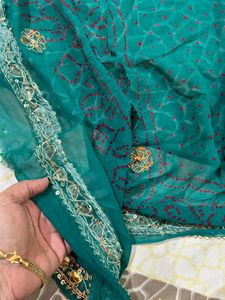 Pure Chiffon Small Badhej Gota Work Dupatta
