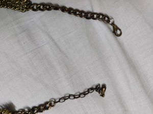 Vintage Gold Statement Necklace