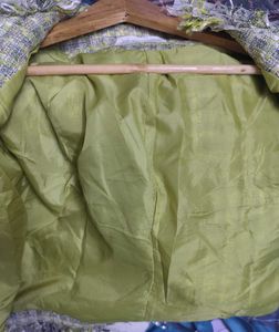 Vintage Tweed Fringe Jacket