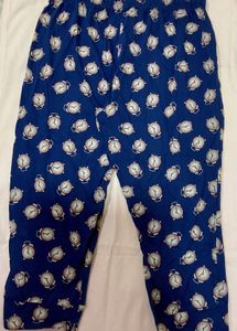 Novelty Clock Print Pajama Pants